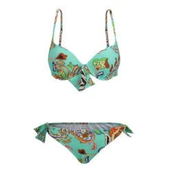 Minty Mind Push-up-Bikini