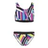 Aquafeel Mädchen Bikini Stripe Confusion -Schwimmbekleidungs Geschäft Aquafeel Maedchen Bikini Watercolors Fullprint 401 01