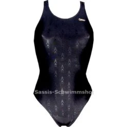 Chilliez Badeanzug SHARK Schwarz Schwimmtraining