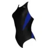 Chilliez Badeanzug DUO Schwarz-royal Schwimmtraining -Schwimmbekleidungs Geschäft Chilliez Badeanzug SHARK schwarz Schwimmtraining 535 01