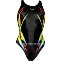 Chilliez Badeanzug RACE Schwarz Schwimmtraining