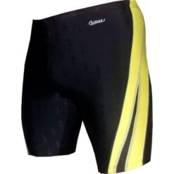 Chilliez Badehose TriShort Schwarz-gelb