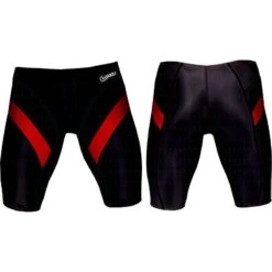 Chilliez Wettkampf Badehose Jammer Competition SHARK Schwarz/rot