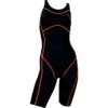 Chilliez Wettkampf Schwimmanzug Kneeskin Schwarz-orange -Schwimmbekleidungs Geschäft Chilliez Wettkampf Schwimmanzug Kneeskin schwarz wei 550 01