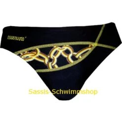 ESSENUOTO Badehose BLACK CHAINS