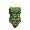 Funkita Damen Badeanzug Speed Cheat Strapped In -Schwimmbekleidungs Geschäft Funkita Damen Badeanzug Swim Spin Strapped In 806 01