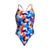Funkita Damen Badeanzug Wet Paint Diamond Back -Schwimmbekleidungs Geschäft Funkita Damen Badeanzug Wet Paint Diamond Back 854 01