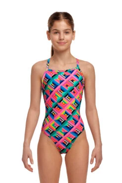 Funkita Mädchen Badeanzug Cubie Jubie Tie Me Tight