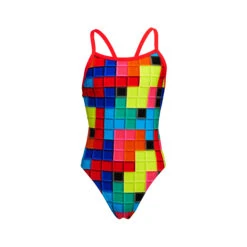 Funkita Mädchen Badeanzug Blocked Single Strap