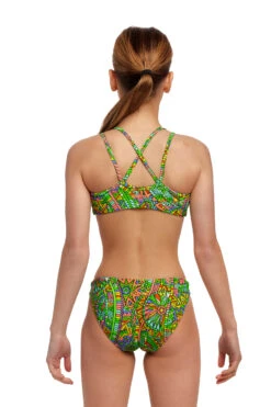 Funkita Mädchen Bikini Minty Mixer Criss Cross -Schwimmbekleidungs Geschäft Funkita Mdchen Bikini Minty Mixer Criss Cross 846 03