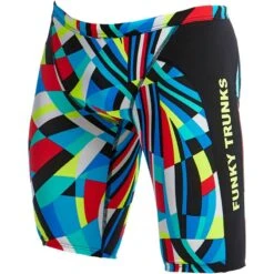 Funky Trunks Jammer Herren Block Chain Badehose