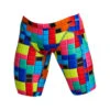 Funky Trunks Jammer Herren Blocked Badehose -Schwimmbekleidungs Geschäft Funky Trunks Jammer Herren Rain Down Badehose 874 01