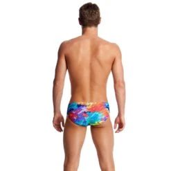 Funky Trunks Herren Classic Brief Layer Cake -Schwimmbekleidungs Geschäft Funky Trunks Trainer Herren Sea Wolf Badehose 510 03