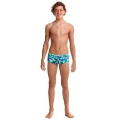Schwimmbekleidungs Geschäft -Schwimmbekleidungs Geschäft Funky Trunks Trainer Jungen Futurismo Badehose 139 02
