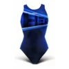 HEAD Badeanzug IMAGE Blau Freedom Back -Schwimmbekleidungs Geschäft HEAD Badeanzug IMAGE blau 702 01