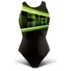 HEAD Badeanzug IMAGE Grün Freedom Back