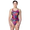 Maru Damen Badeanzug GRAFFITI SKY Boogie Back Glänzend -Schwimmbekleidungs Geschäft Maru Damen Badeanzug PRISM Vision Back glnzend 647 01