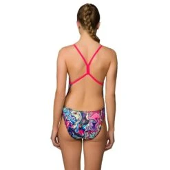 Maru Damen Badeanzug URBAN GRAFFITI Speed Back -Schwimmbekleidungs Geschäft Maru Damen Badeanzug 750 02