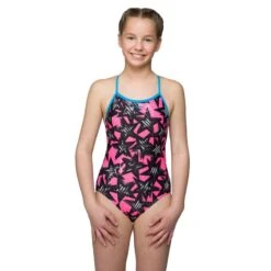 Maru Mädchen Badeanzug MILKY WAY Glitzer