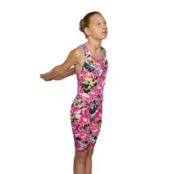 Maru Mädchen Badeanzug Mit Bein SCRIBBLE