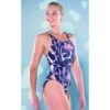 Maru Damen Badeanzug Surge Pacer Vault Back Navy/pink -Schwimmbekleidungs Geschäft Maru Surge Pacer Vault Back navypink 208 01