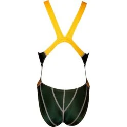 YINGFA Wettkampfanzug Speedsuit Grün/gelb -Schwimmbekleidungs Geschäft YINGFA Wettkampfanzug Speedsuit gruengelb 300 03