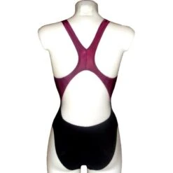 Yingfa Badeanzug Training Schwarz/gelb/maroon -Schwimmbekleidungs Geschäft Yingfa Badeanzug Training schwarzgelbmaroon 309 03