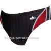 Yingfa Badehose CLASSIC Schwarz-rot -Schwimmbekleidungs Geschäft Yingfa Badehose CLASSIC schwarz rot 560 01