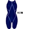 Yingfa Kneeskin Women Blau/weiß Wettkampf Schwimmanzug -Schwimmbekleidungs Geschäft Yingfa Kneeskin Women blauweiss Wettkampf Schwimmanzug 307 01