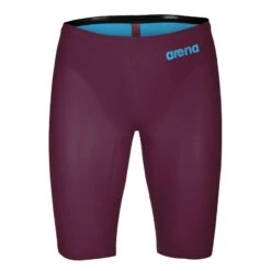 Arena Powerskin R-EVO ONE Jammer Wettkampf Red Wine - Turquoise