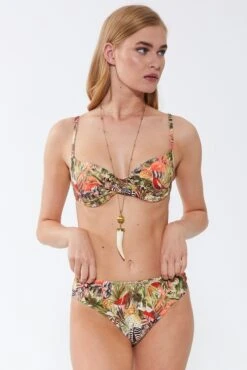 Zebra In Paradise Schalen-Bikini