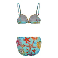 Seashell Bay Schalen-Bikini -Schwimmbekleidungs Geschäft bikini seashell bay fuerstenberg fashion muscheln bunt 284 50467 6