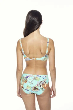 Minty Mind Bügel-Bikini -Schwimmbekleidungs Geschäft bikini strand beach t rkis mint minty mind paisley hochwertig 286 50410 2